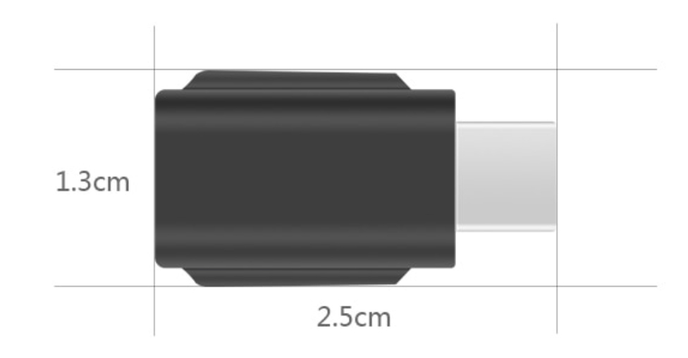 Adapter MICRO USB Reverse DJI Osmo Pocket 2 Kolor czarny