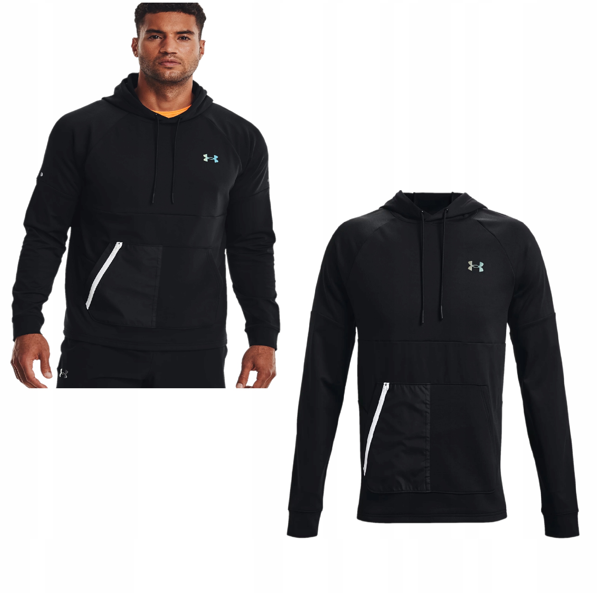 Pánská Sportovní Mikina Under Armour 001 Rush All Purpose Hoodie XXL