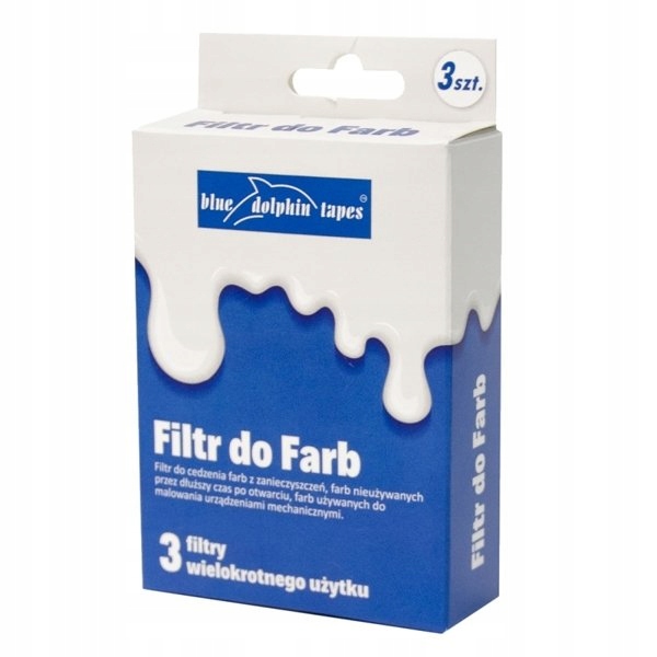 

Filtr Do Farb Farbiarski Blue Dolphin 3 szt