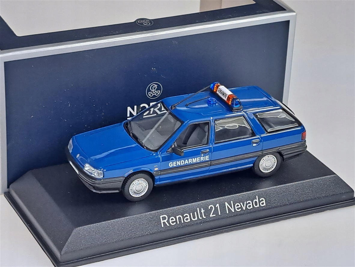 Norev Renault 21 Nevada 1993 Gendarmerie 1:43