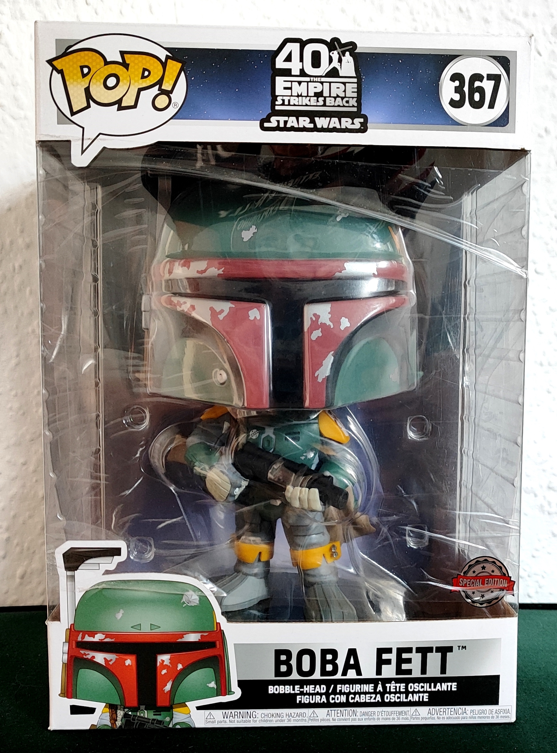 Funko Pop! Sized 367 Boba Fett Special Edition Ok 25 cm!!!