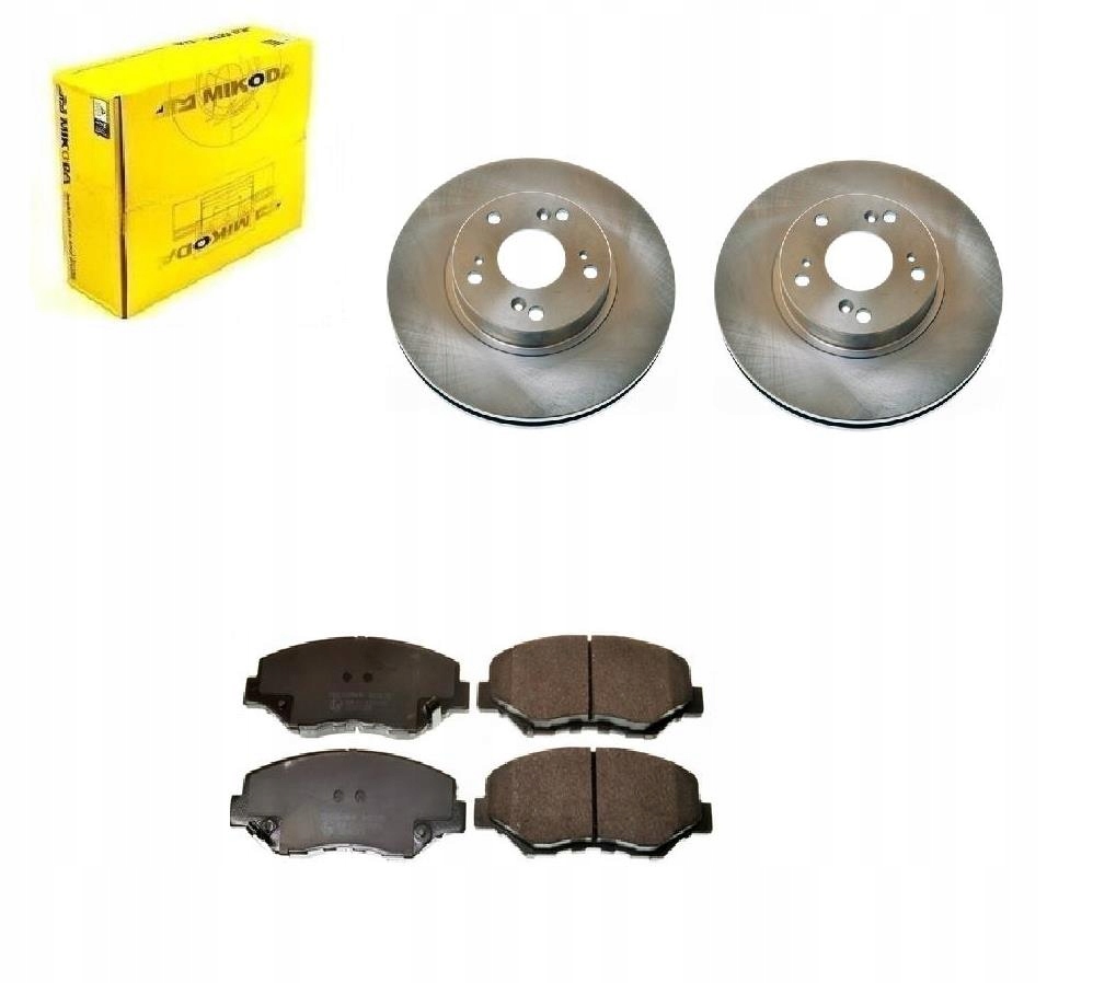 Kotouče Kostky CIVIC VIII Fn Fk Přední 282 Sada 3D 5D