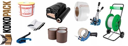 10x 3 kg folia stretch czarna do pakowania paczek Marka inny