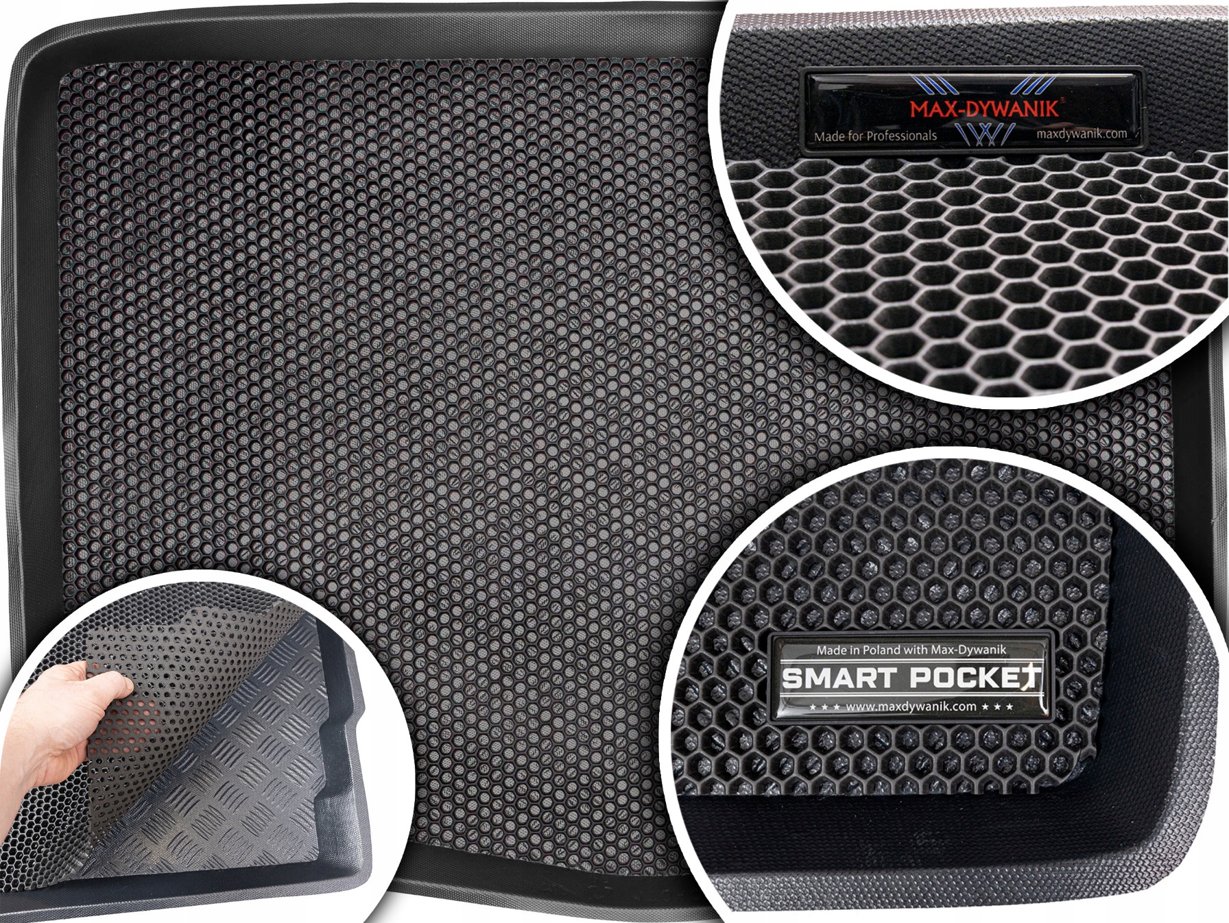 Ford C-Max II Minivan 2010-2018 Kufr s prolamovanou vložkou