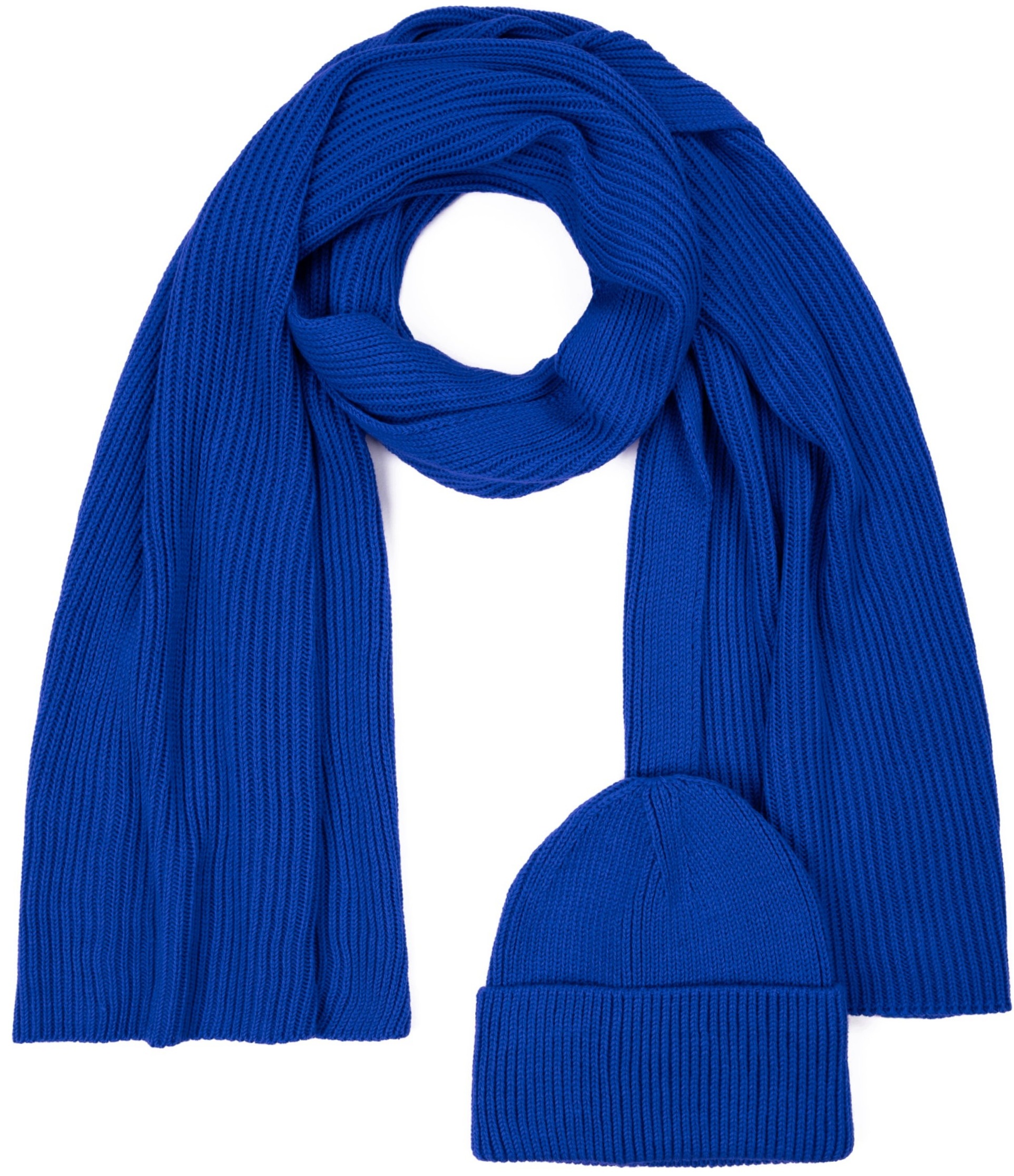 Zimní komplet Limba klasický unisex polská výroba, pohodlný, safírový