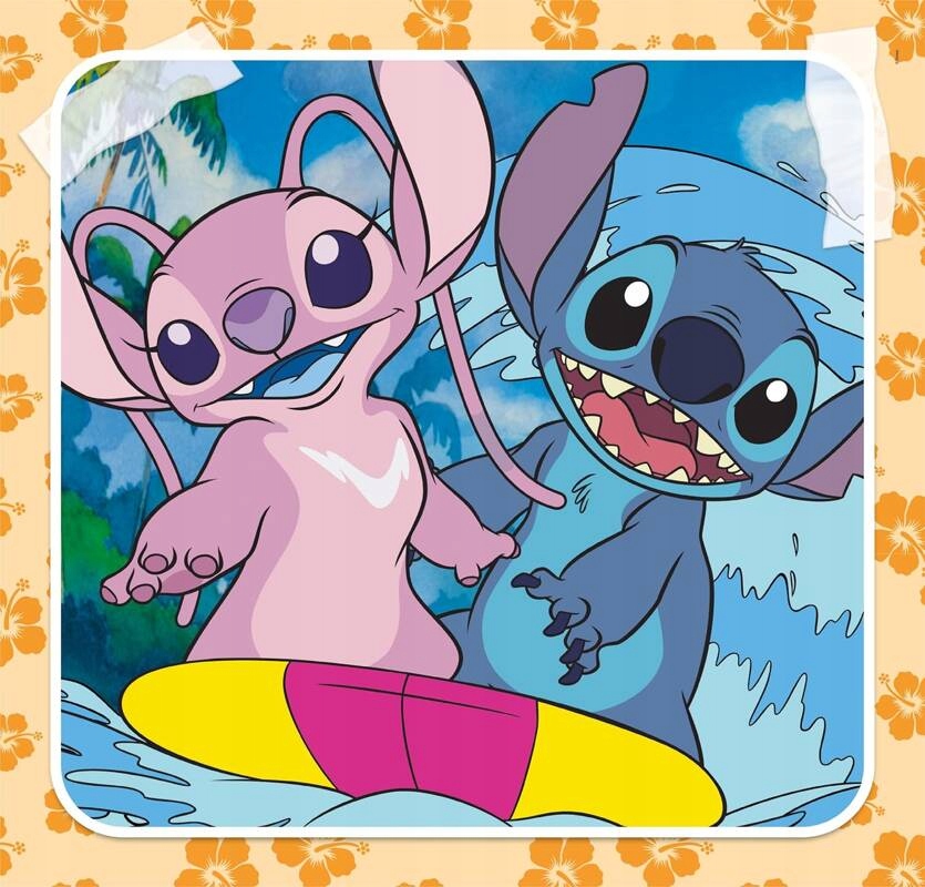 PUZZLE 3X48 SQUARE STITCH DISNEY CLEMENTONI 25321 Marka Clementoni