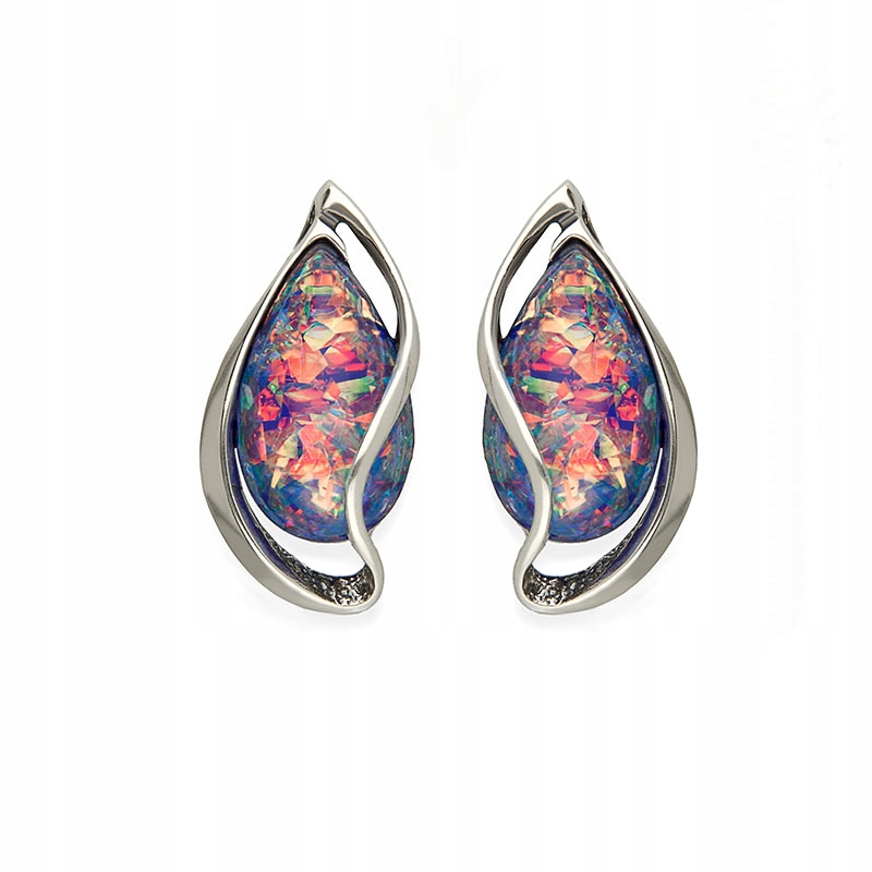 Stříbrné Náušnice K438