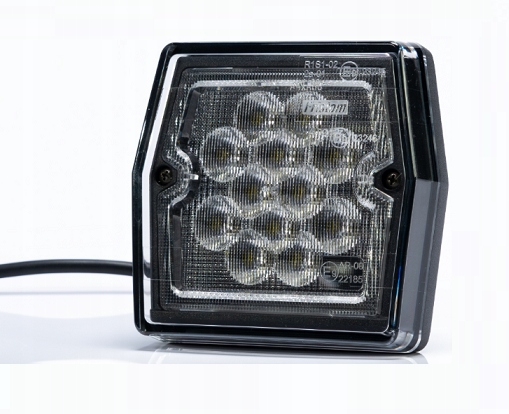 LAMPA TYLNA LED COFANIA BIAŁA 12V E9 przyczepa