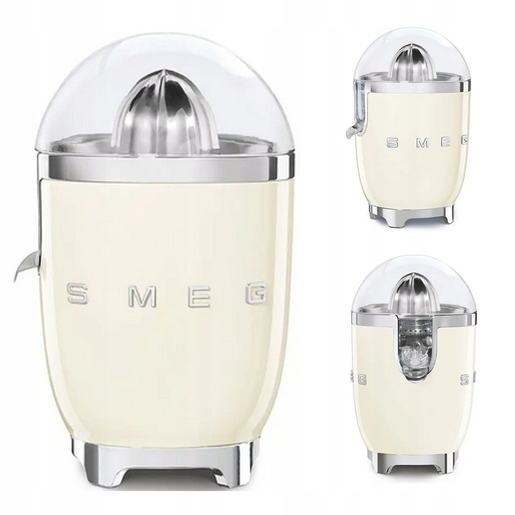 

Wyciskarka do cytrusów Smeg CJF01CREU kremowy 50'S