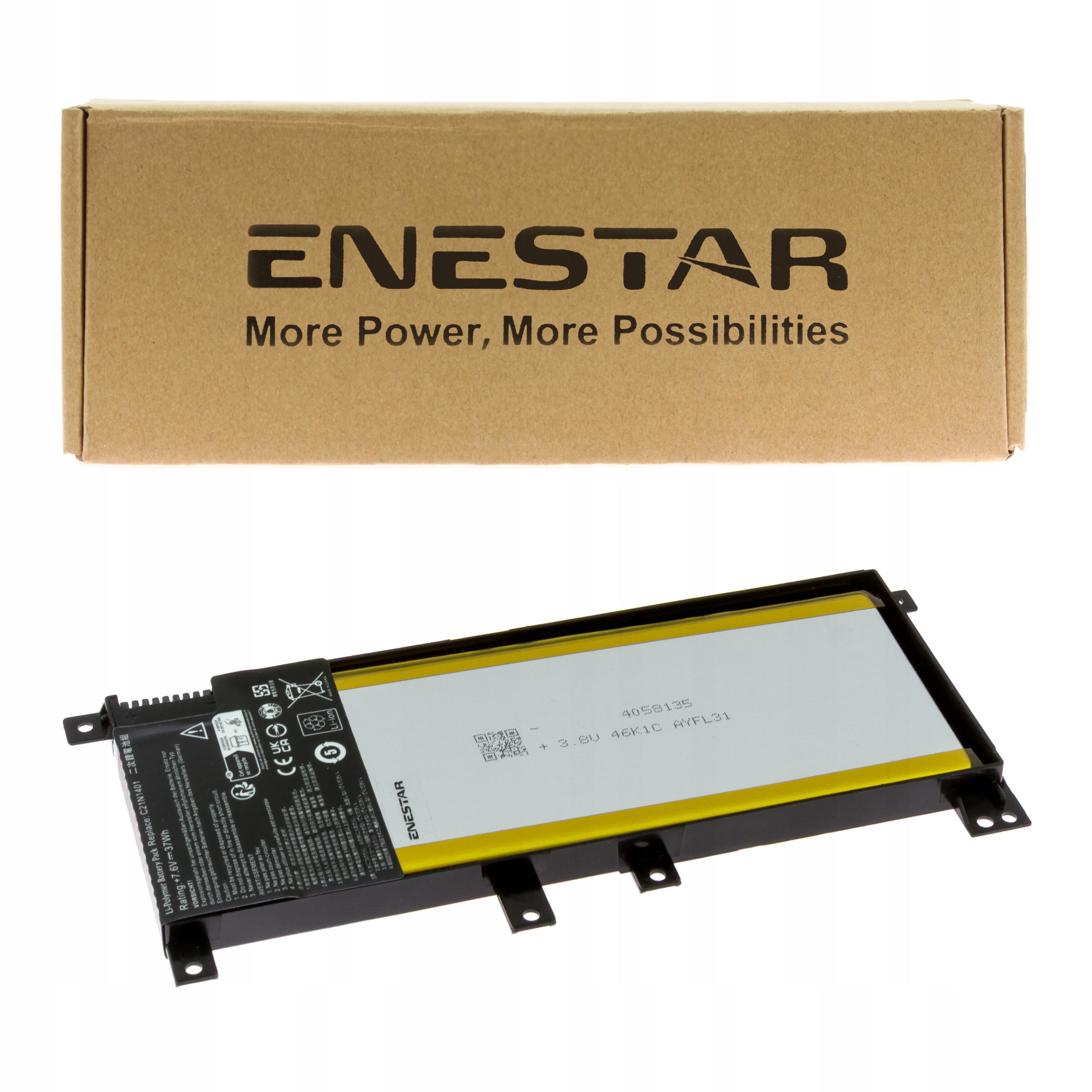 Premium bateria do Asus C21N1401 F455LD K455LD K455LN X455 X455LA X455LD