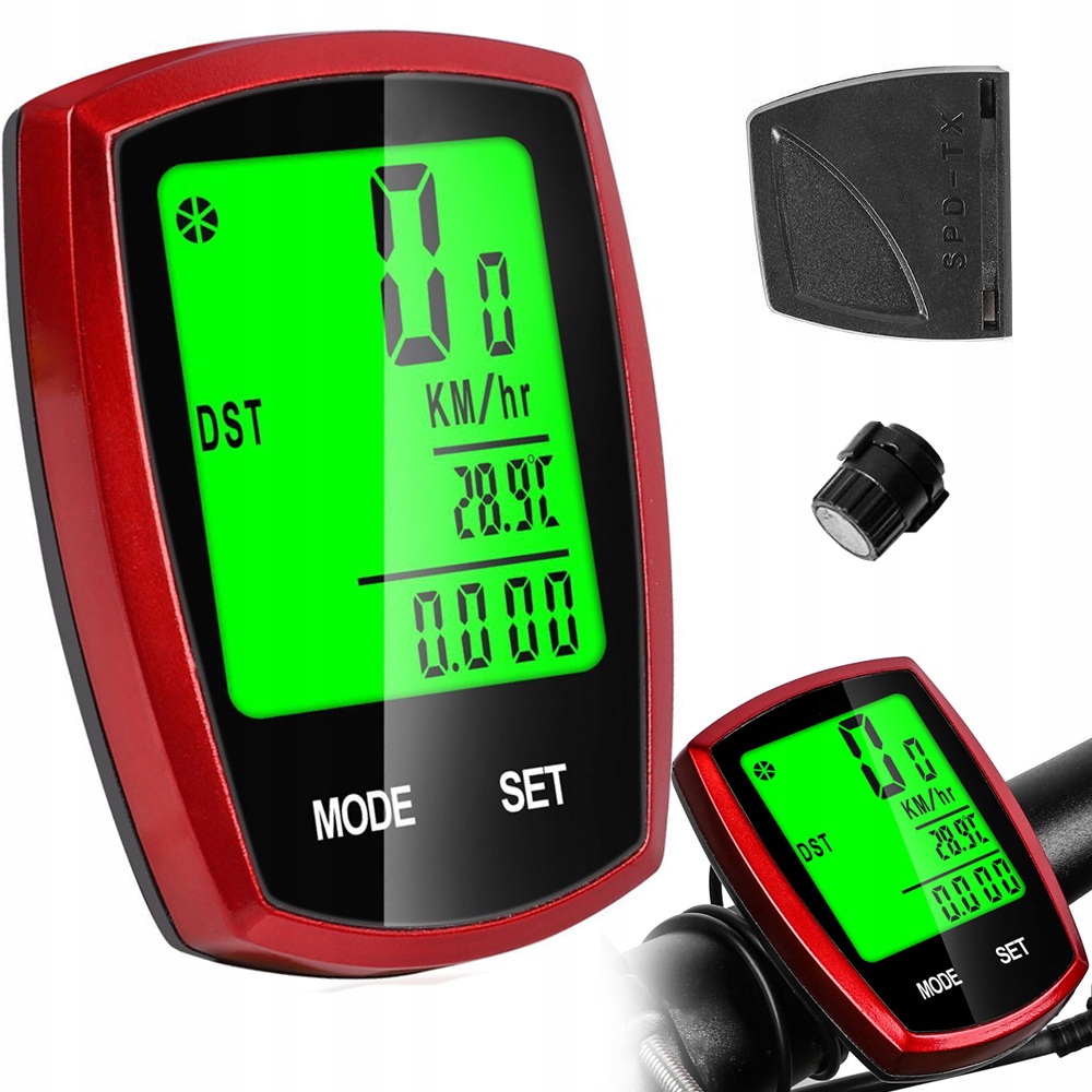 

Licznik Rowerowy Bezprzewodowy Prędkościomierz LCD