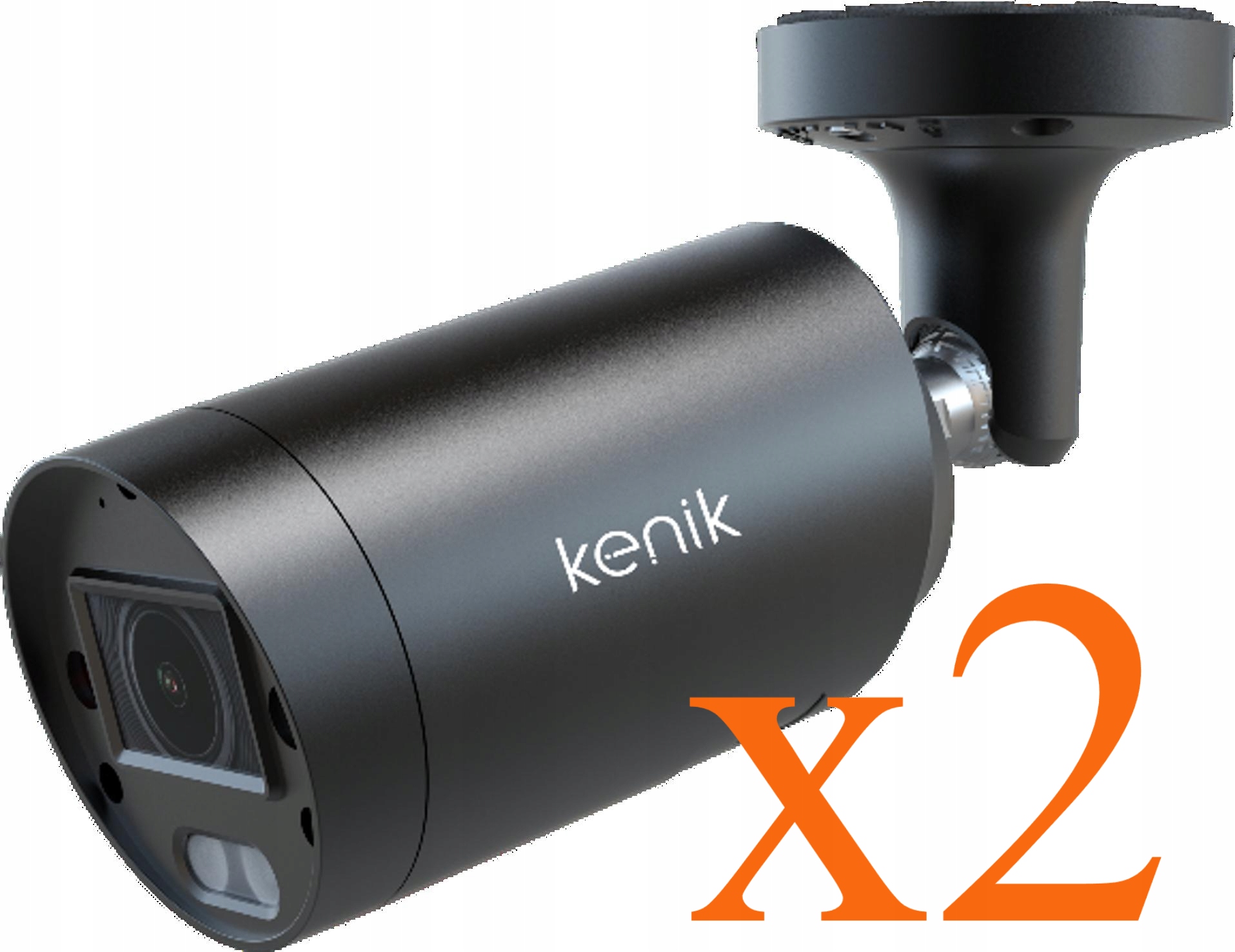 2 x Ip Kamera Kenik KG-8460TZAS-IL-B Ep Nálepka