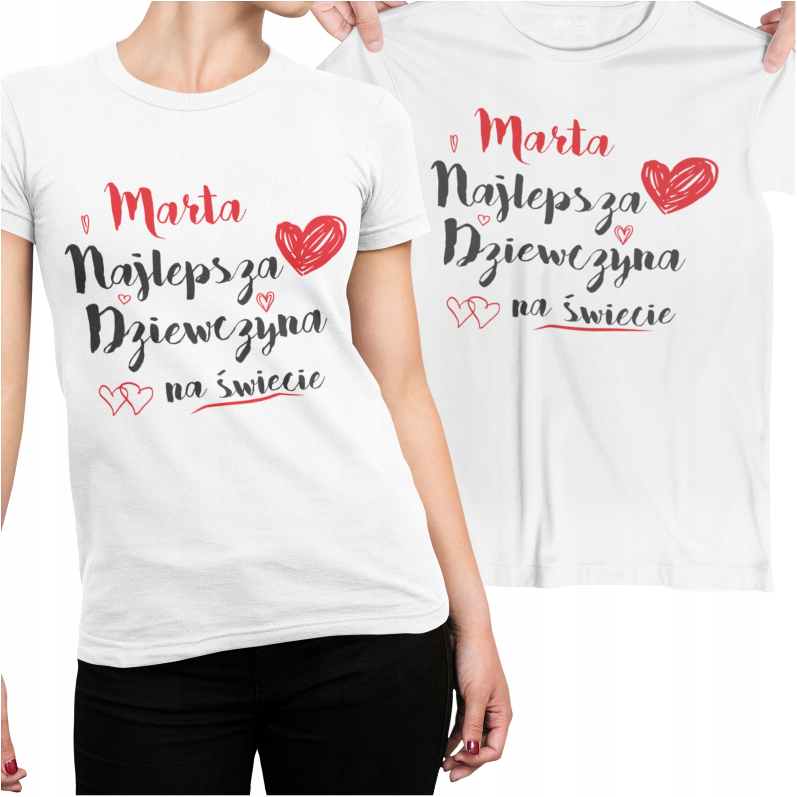 

Koszulka Dla Dziewczyny Z Imieniem Na Walentynki