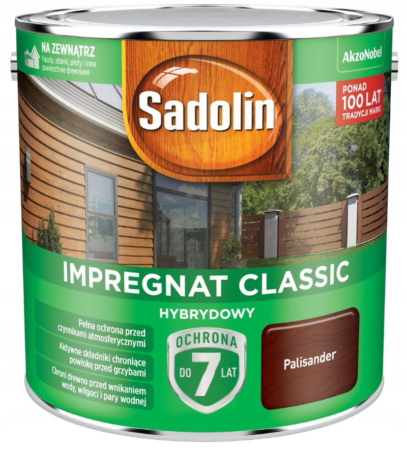 

Impregnat Sadolin Classic- palisander, 2.5l
