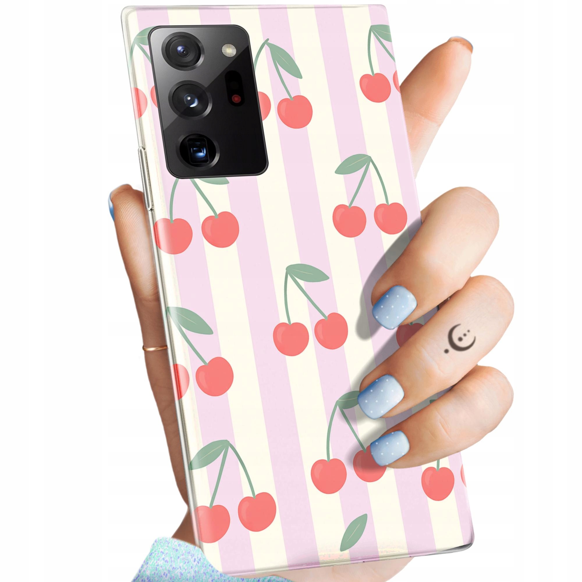 Etui Do Samsung Note 20 Ultra 20 Ultra 5G Wiśnie Wiśnia Owoce Case