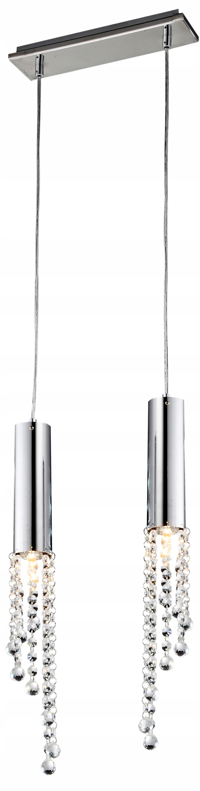 Lampa s Led krystaly 2X3W+GU10 Duero Candellux