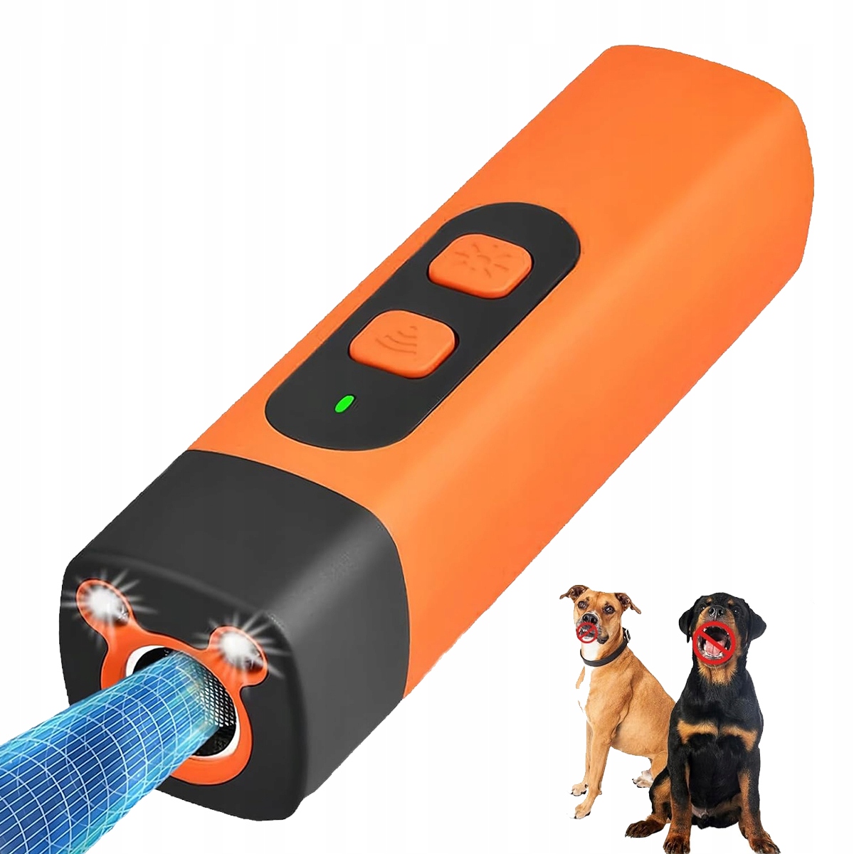 Levně Ultrazvukový Odpuzovač Psů Led Proti Štěkání