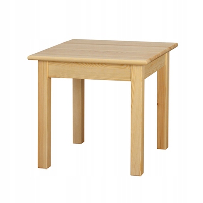 

70x70 Solidny Stół Sosnowy drewniany kuchenny Bar