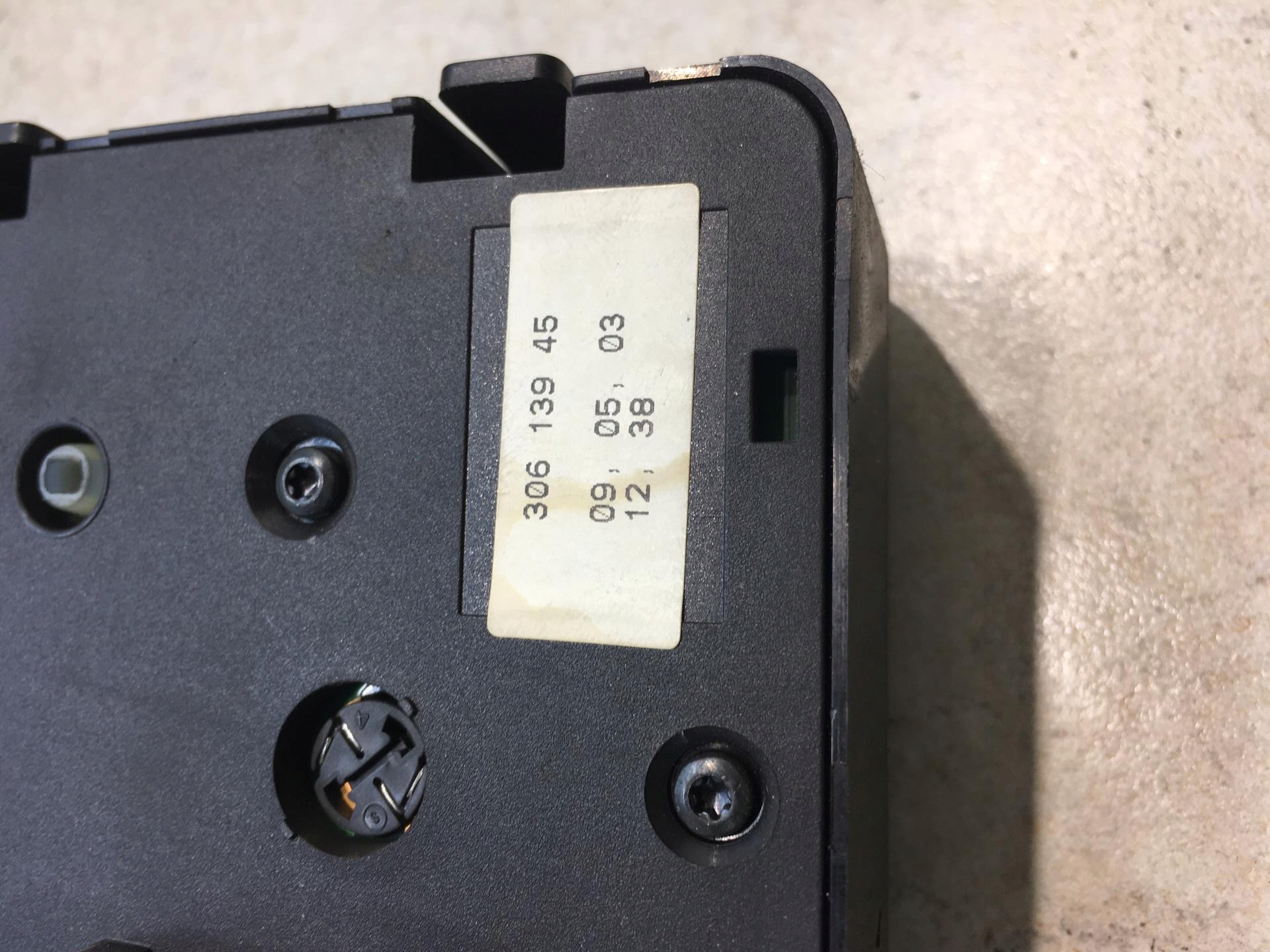 interruttore luci VOLVO V40 e FL 30613945