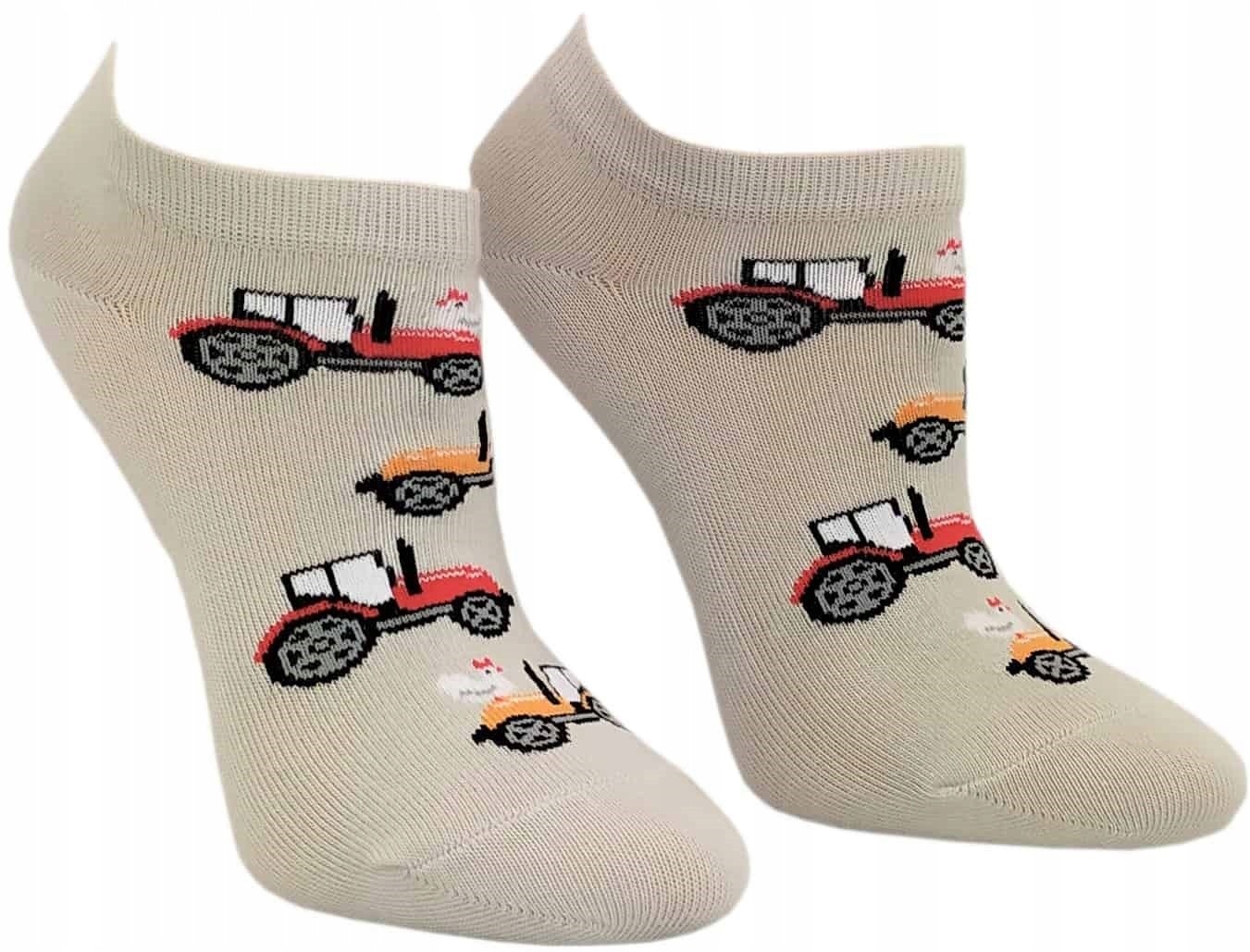 

Skarpety Stopki Dziecięce Ciągnik Traktor 31-34