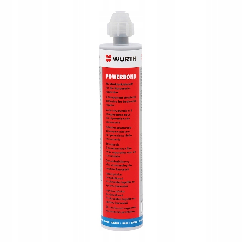 Lepidlo na karosériu Wurth Powerbond 2K 195 ml epoxidové dvojzložkové