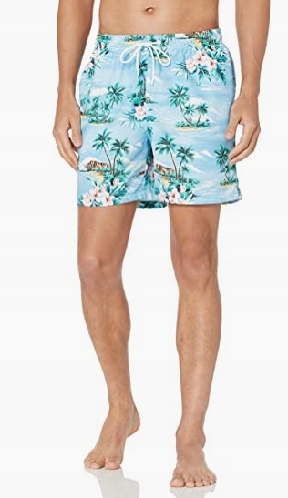 28 PALMS SZORTY MĘSKIE NIEBIESKIE PRINT Marka inna