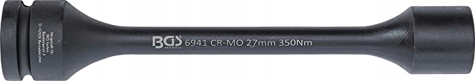 Nasadka 1" udarowa 27 mm 6-kątna długa 350 Nm