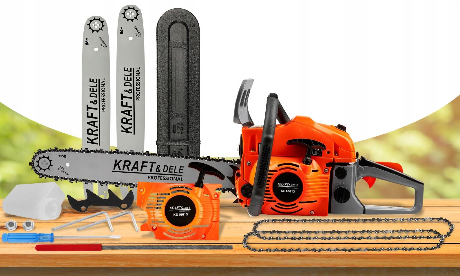 PIŁA SPALINOWA PILARKA ŁAŃCUCHOWA 5,9 KM 58CM3 2 X PROWADNICA 2 X ŁAŃCUCH EAN (GTIN) 5906623234813