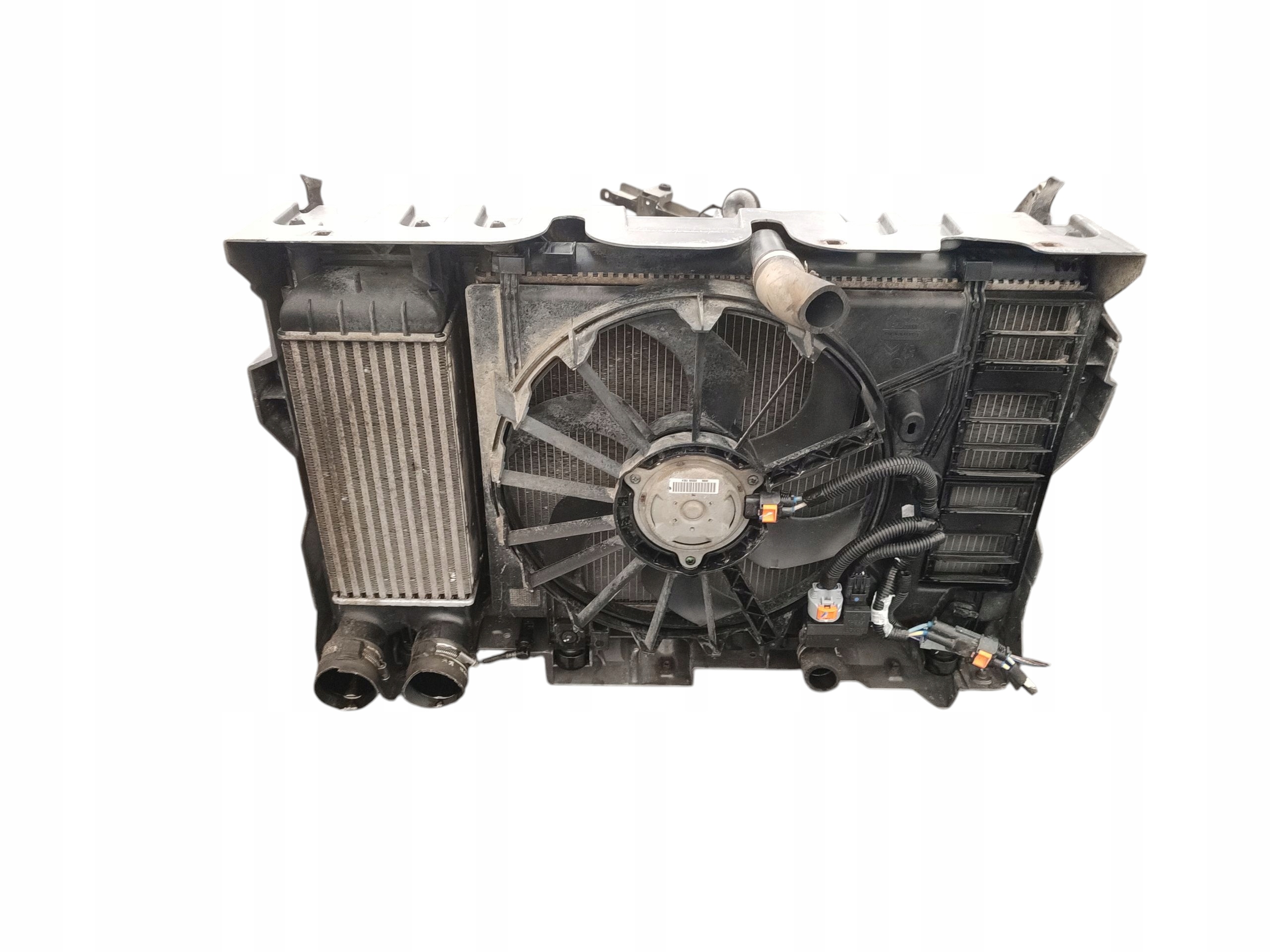 support panel for radiators radiator fan siders front CITROEN C5 III X7 1.6 THP