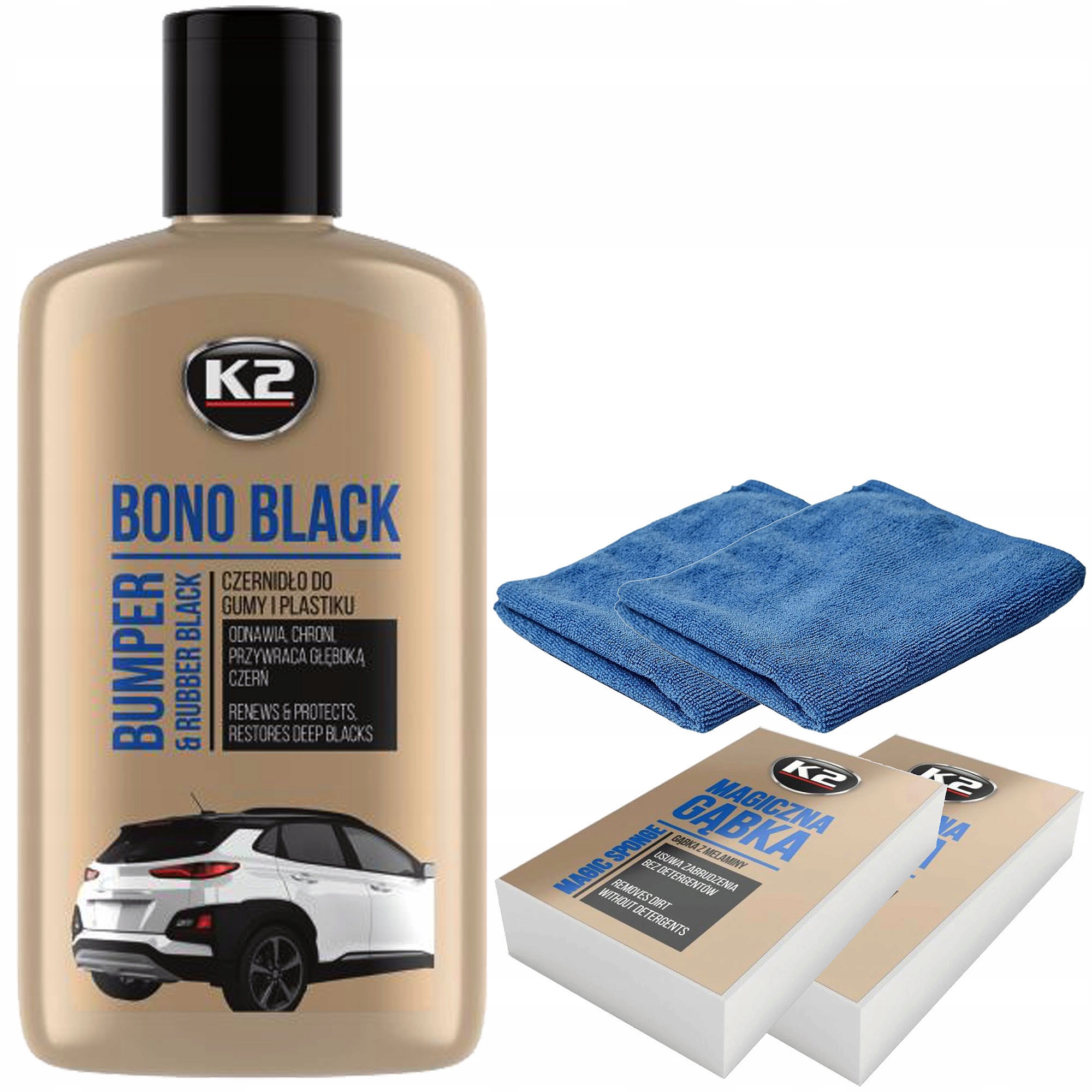 

K2 Czernidło Zestaw Do Regeneracji Zderzaków Bono