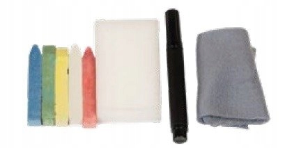 REGULOWANA TABLICA MAGNETYCZNA KREDOWA 6w1 PAPIER Materiał drewno papier plastik