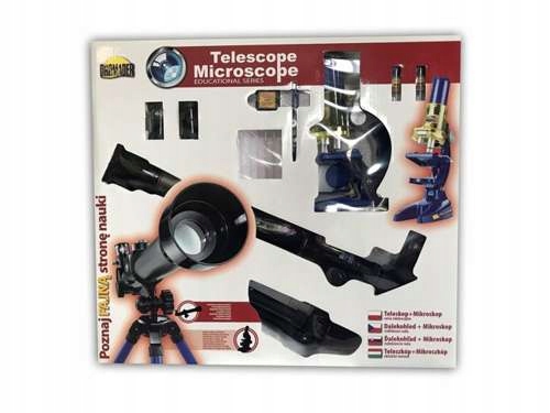 

Teleskop Mikroskop 2 W 1 Zestaw Edukacyjny Nauka