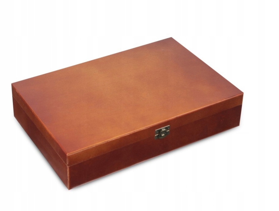 Kufřík Dřevěný Na 120 Mincí Mince 46MM