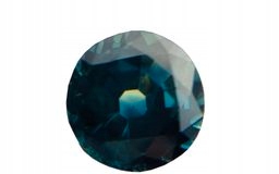 Safír Blue Přírodní 9,2 mm 4,02 ct Certifikát