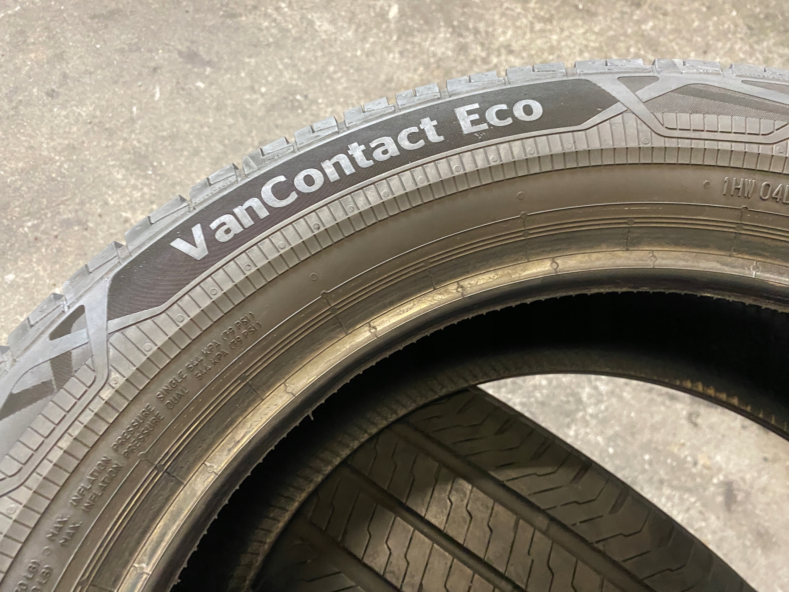 2 tyres summer 215/60R17C CONTINENTAL VanContact Eco 7,5mm 2023r