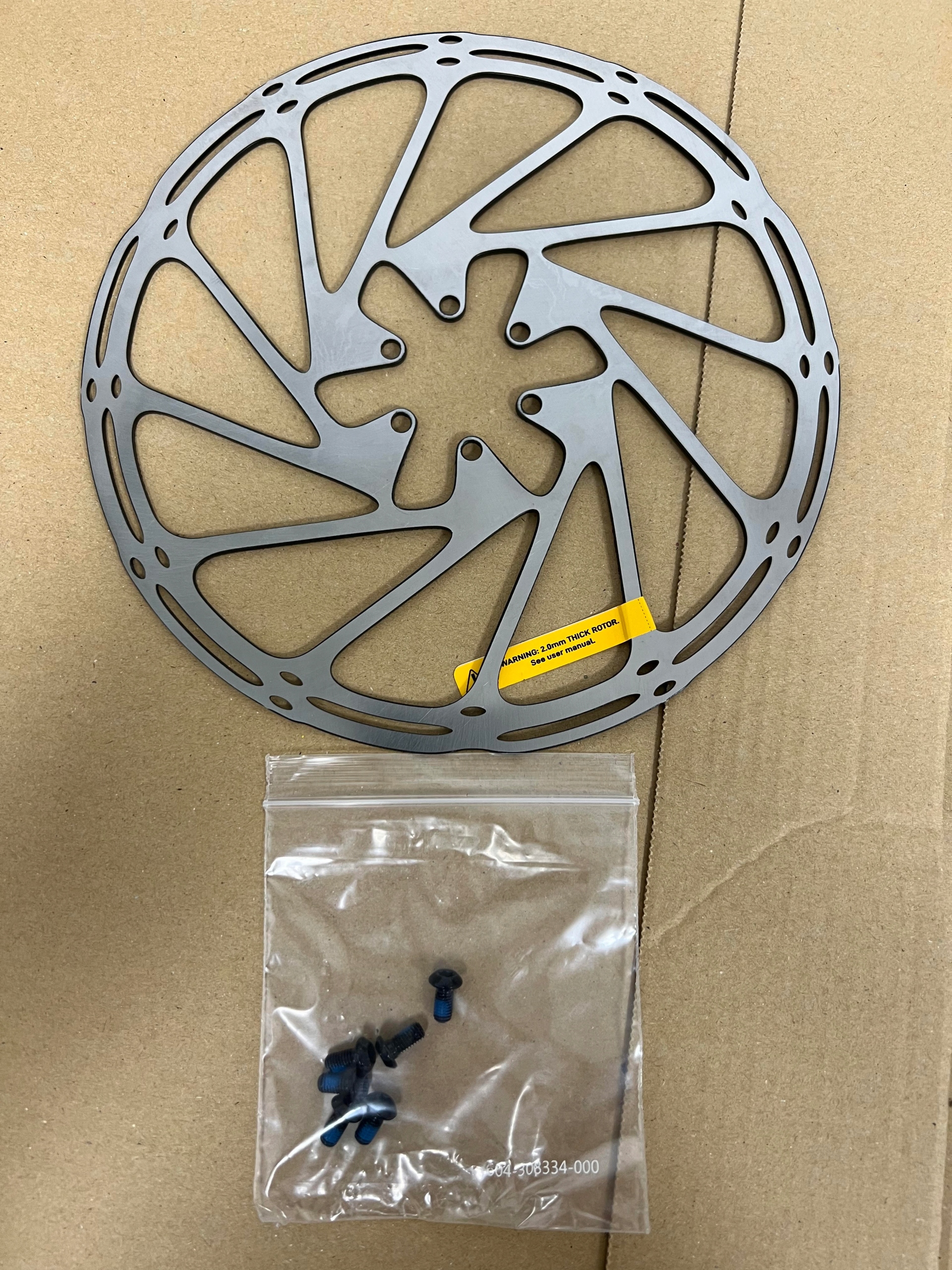 Tarcza hamulcowa Sram Rotor Centerline 220mm 6 ś. Mocowanie 6 śrub (IS)