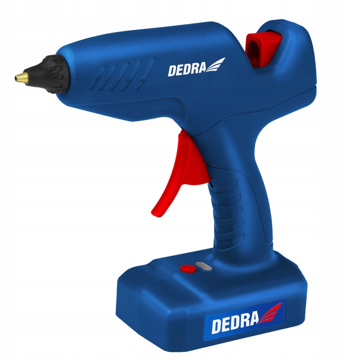 PISTOLET DO KLEJU NA GORĄCO 60W 11,2MM 12V BEZPRZEWODOWY DEDRA DED7558