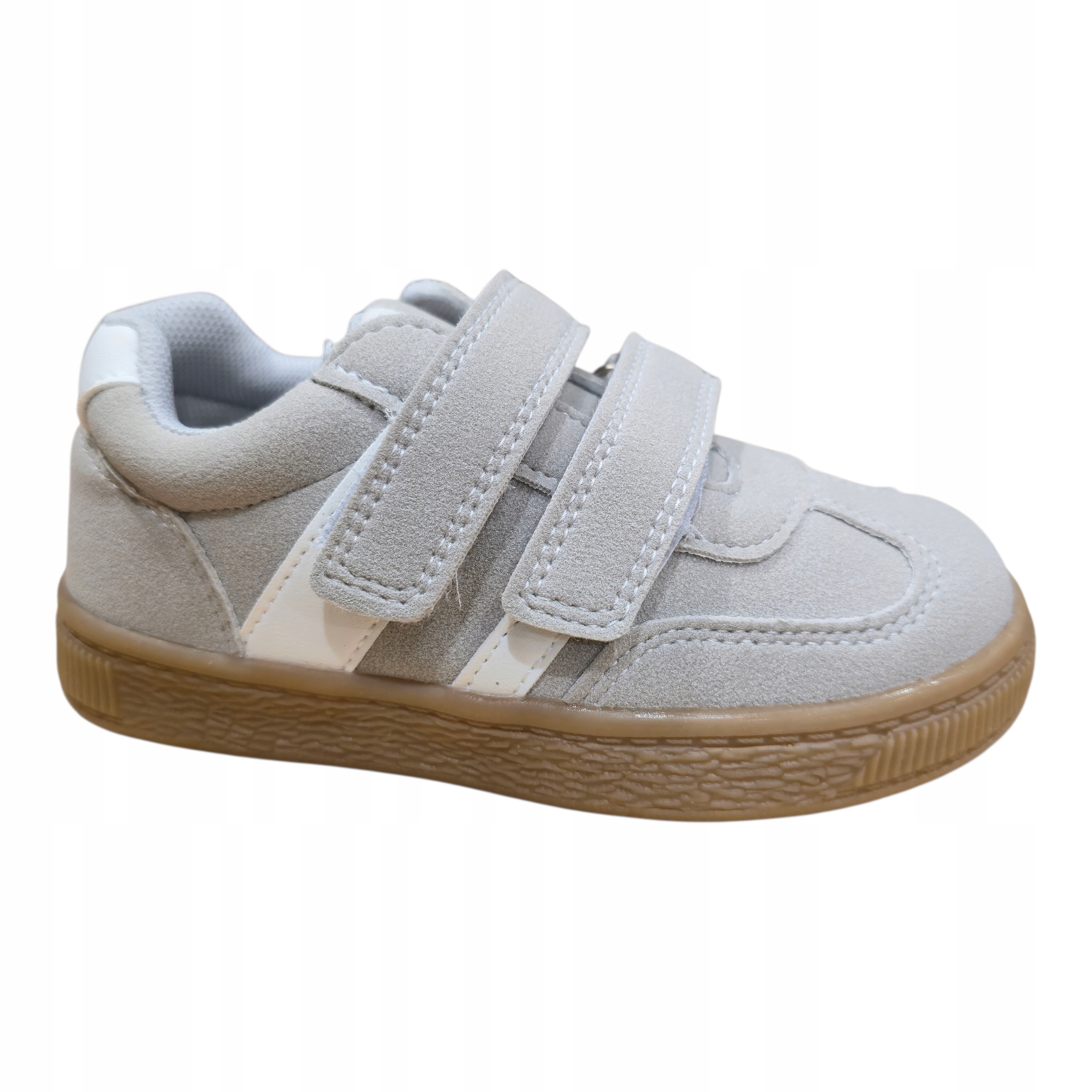 Buty Sportowe Lekkie Adidaski Na Rzepy Sneakersy Z Wkładką Skórzaną 26
