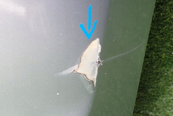 SUBARU JUSTY 07-10 Frontstoßstange vorne