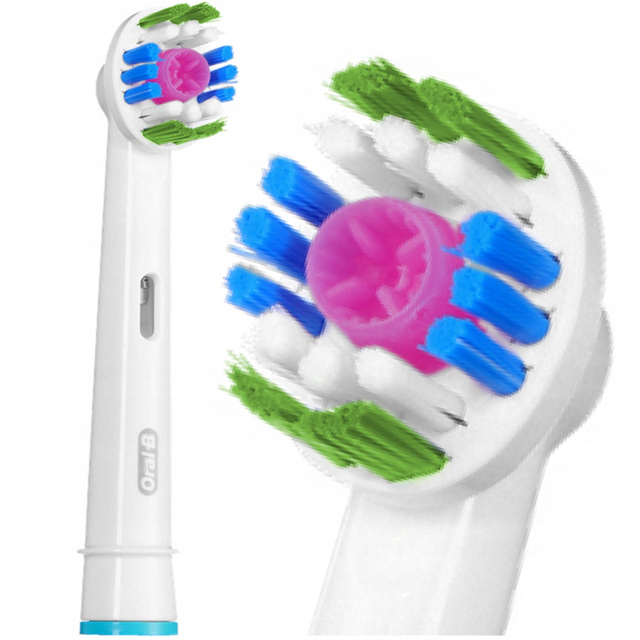 

Oryginalna Końcówka Oral-B 3D White do Szczoteczki