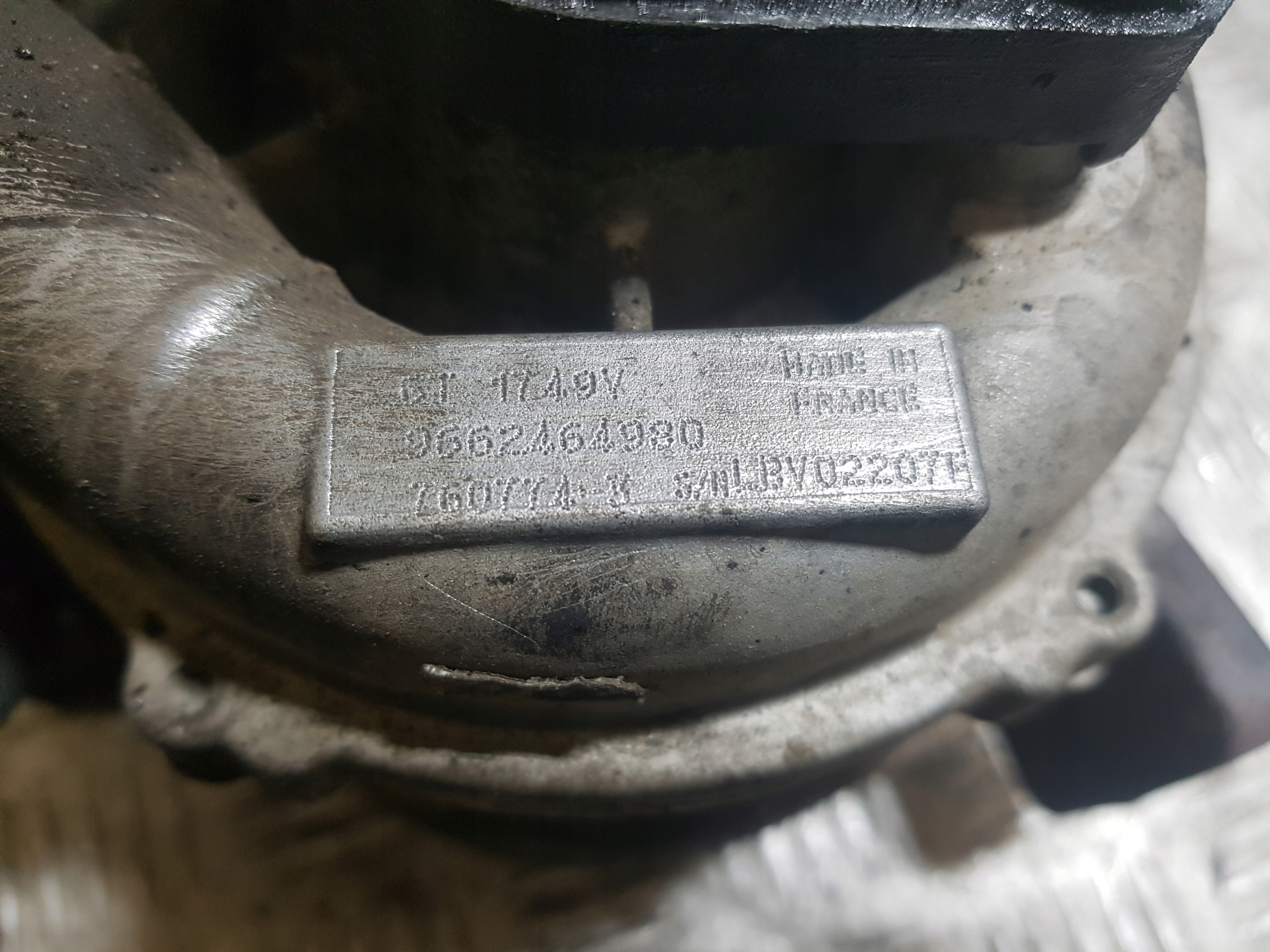 TURBINA turbo FORD FOCUS MK2 9662464980