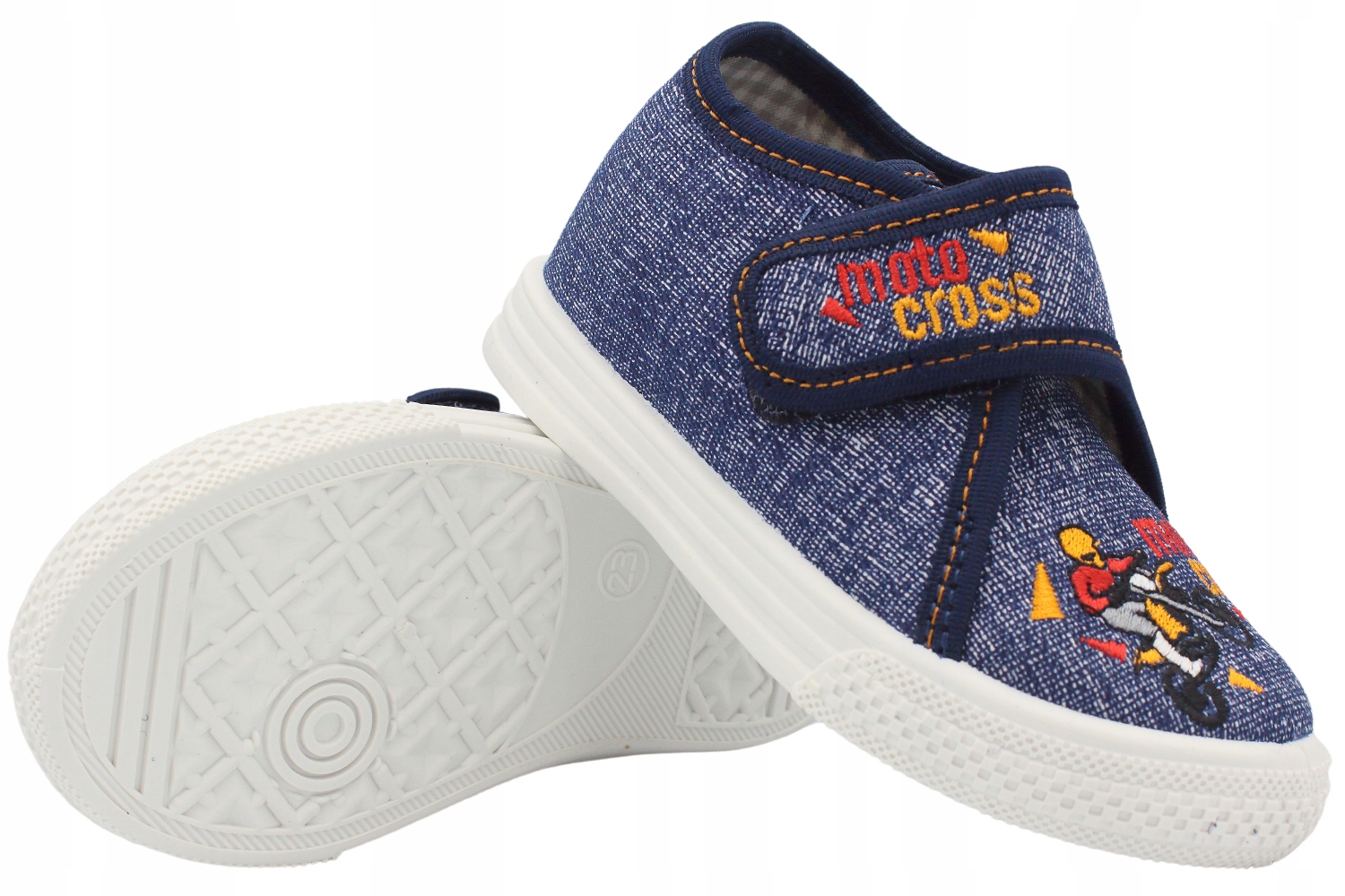 

Kapcie Papcie Nazo chłopięce 045DC na rzep r25