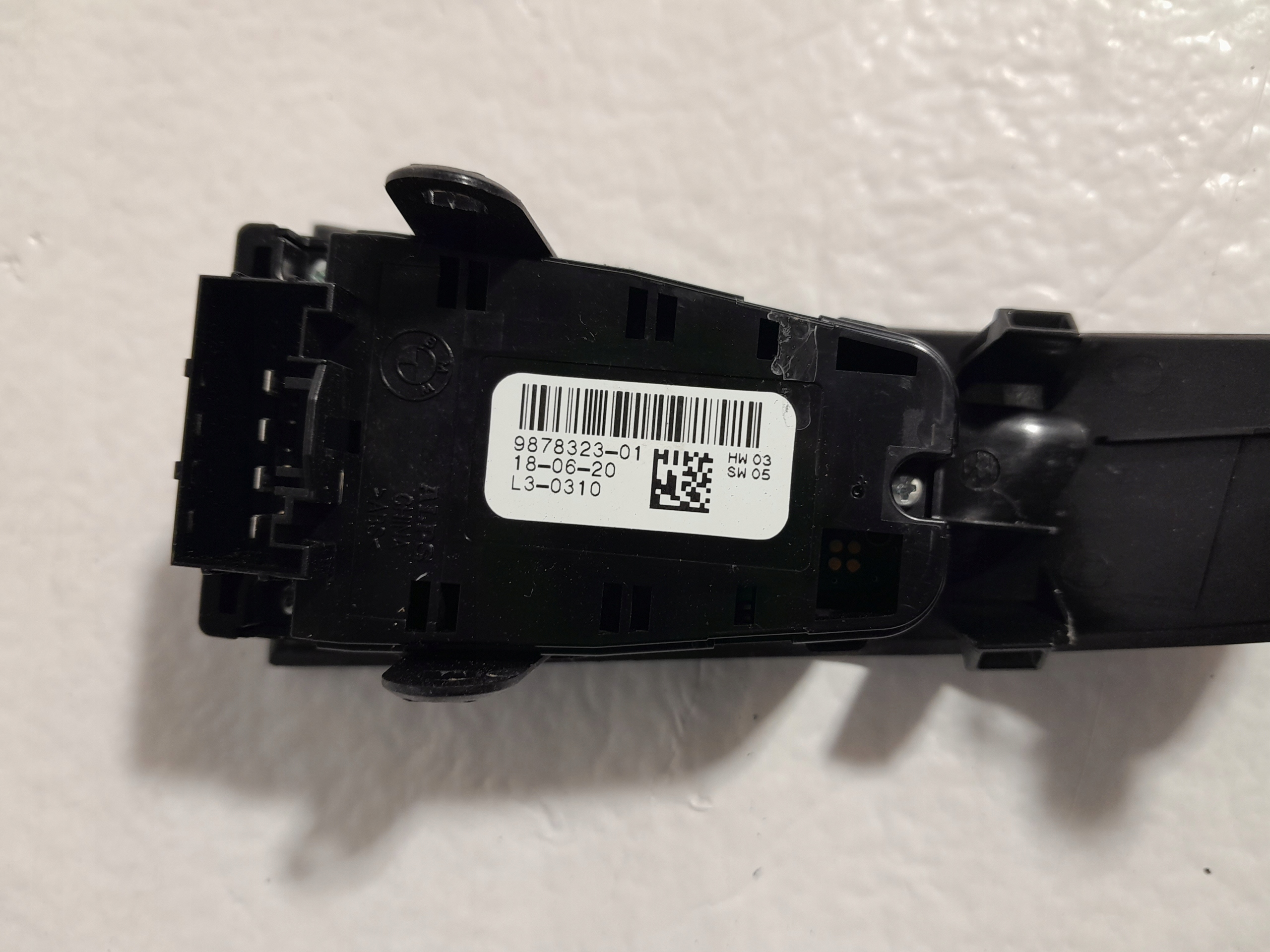 BMW 7' G12 X7 G07 PANEL controls door rear part 9878323