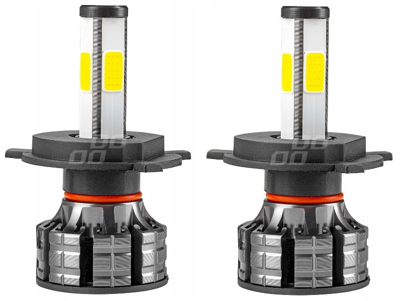 

Żarówki Led H4 4 X Cob 12V i 24V 6500K 3800lm Amio