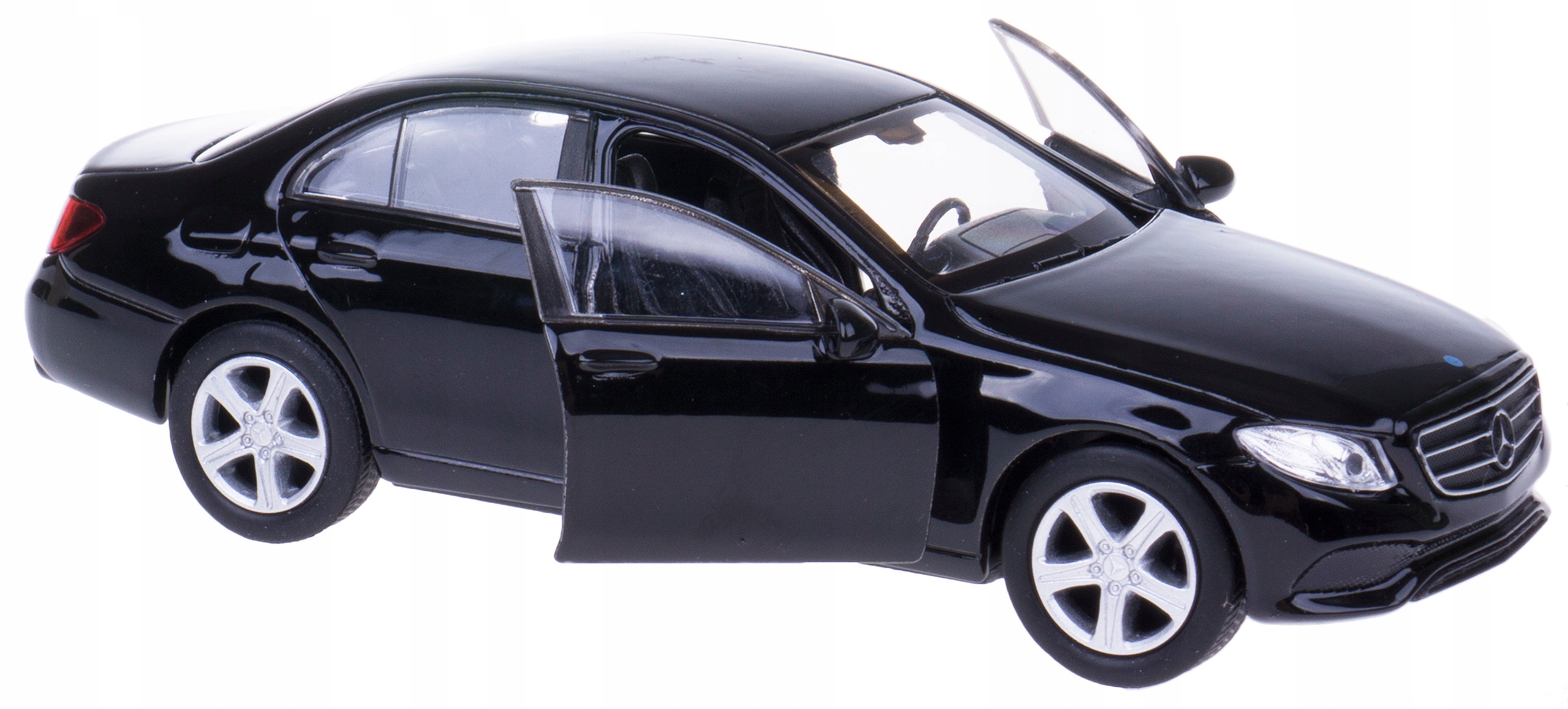 2016 MERCEDES-BENZ E-CLASS MODEL WELLY 1:34 CZARNY