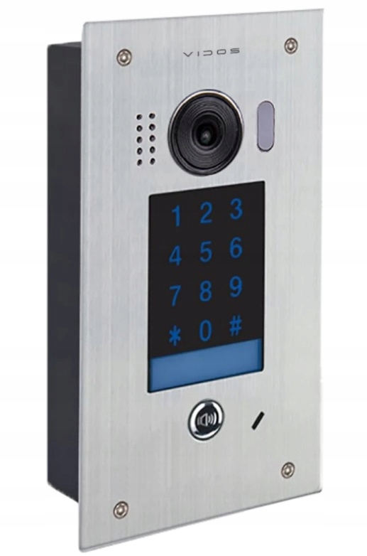 S1401D 1-predplatený bránový panel Vidos Duo 2Mpx odolný voči vandalizmu IP54