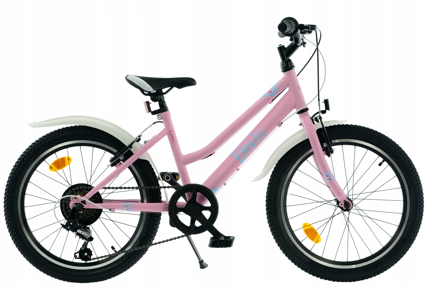 Rower 20 Kands Doris różowy mat 6 biegów R12 wzrost 115-145 cm 2025