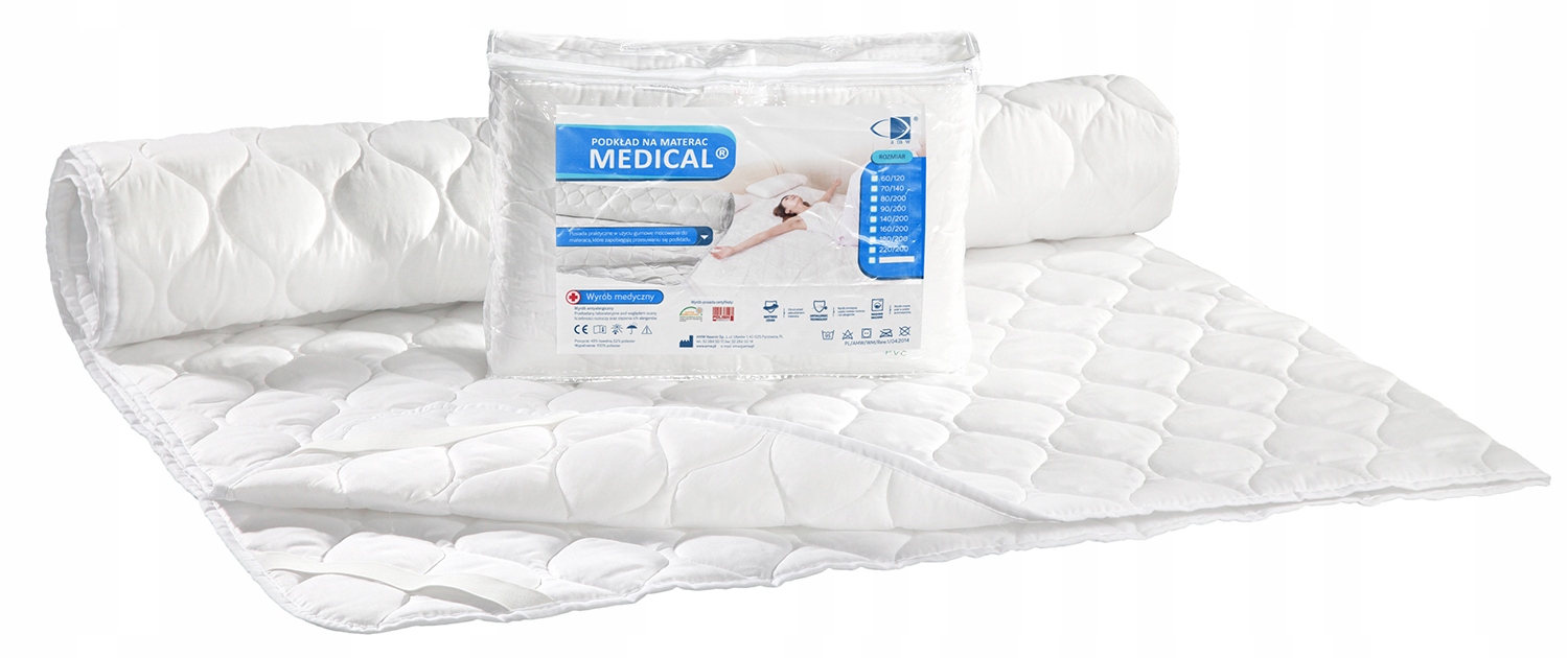 

Ochraniacz Podkład na materac 120x200 Medical Amw
