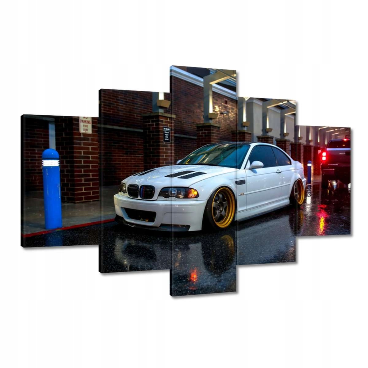 Obrazy 120x80 Bmw pneumatiky