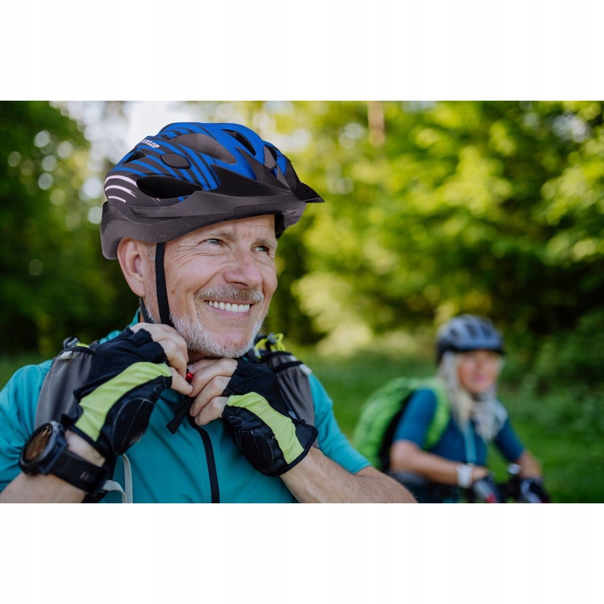 Dunlop KASK ROWEROWY regulowany rozmiar M 55-58 cm Marka Dunlop